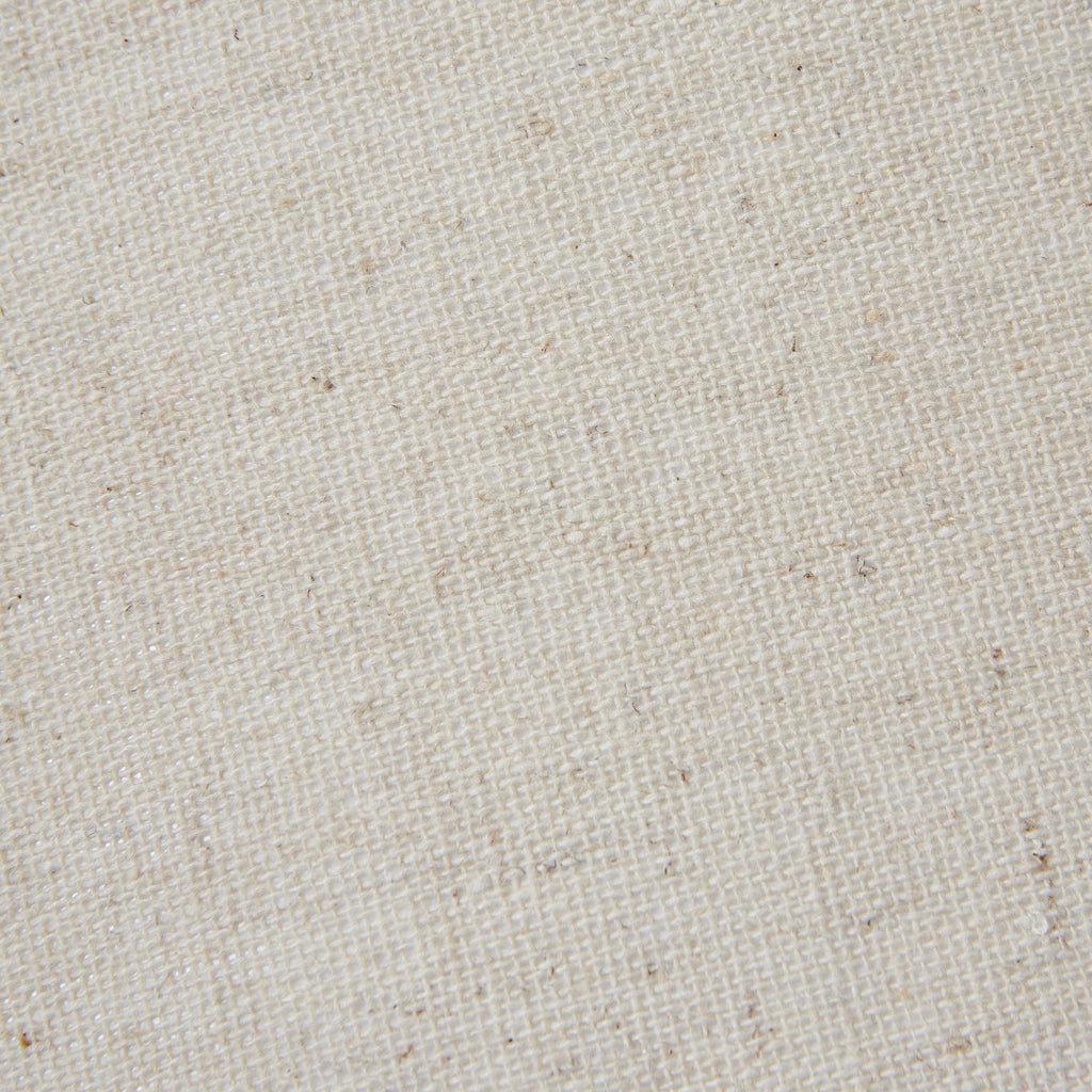 Close-up of beige fabric lampshade texture