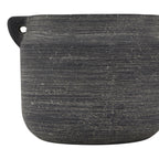 Milana Rustic Dark Grey Ceramic Pot