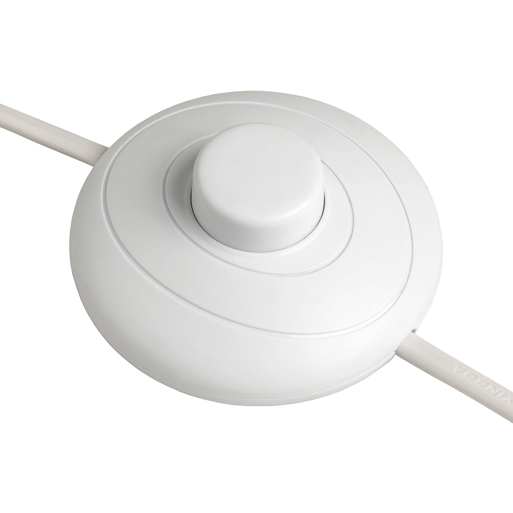 White cable with in-line switch