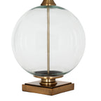 Opaline Glass Orb Table Lamp