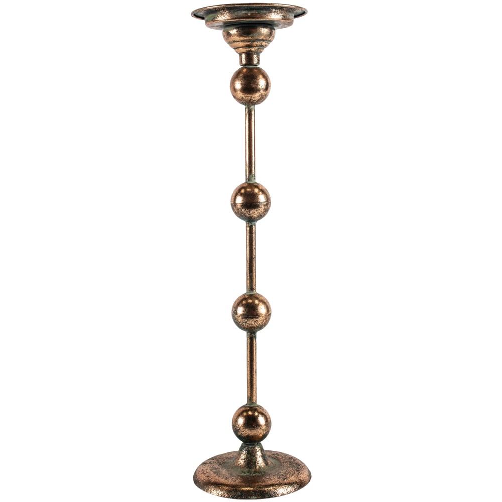 Pallore Antique Gold Candlestick