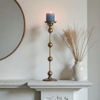 Pallore Antique Gold Candlestick