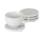 Round Marble Coaster Set of 4