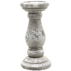 Small Stone Ceramic Column Candle Holder