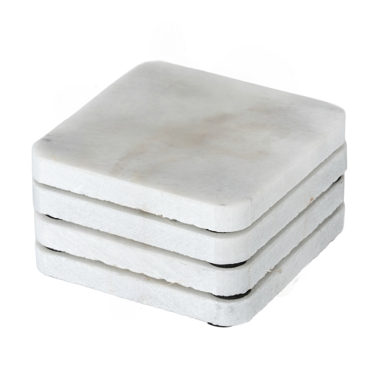 Square Marble Coaster Set of 4