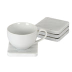 Square Marble Coaster Set of 4
