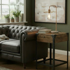 Strata Copper Industrial Table Lamp