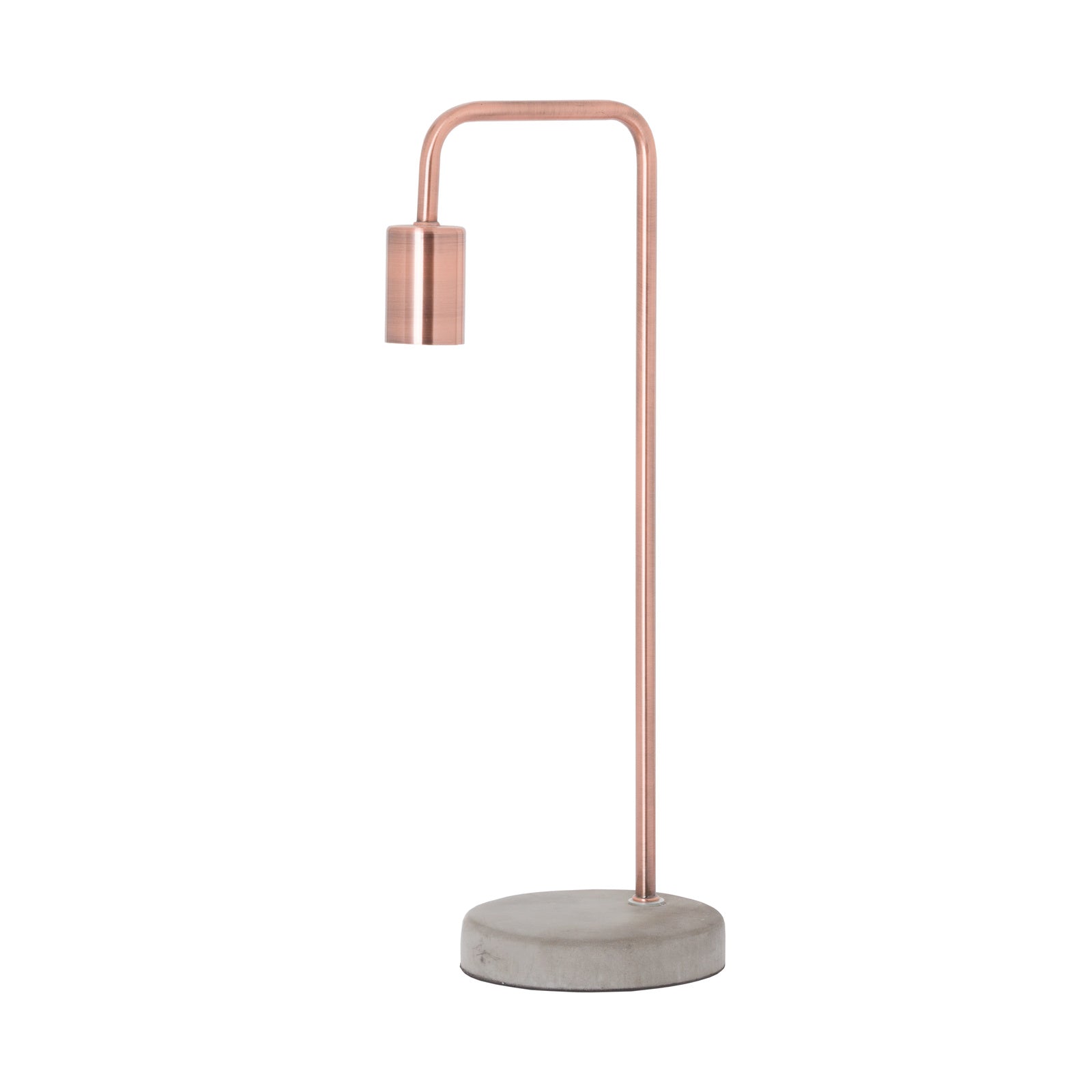 Strata Copper Industrial Table Lamp