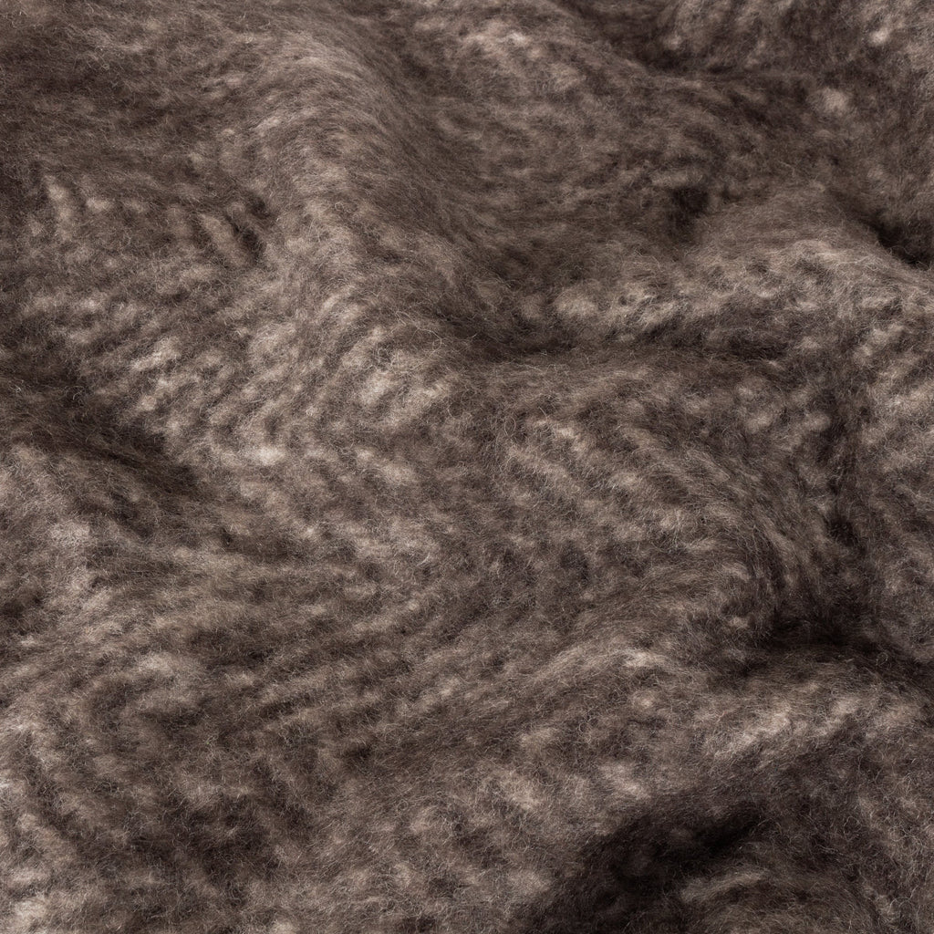 Tawny Ombre Wool Blend Throw