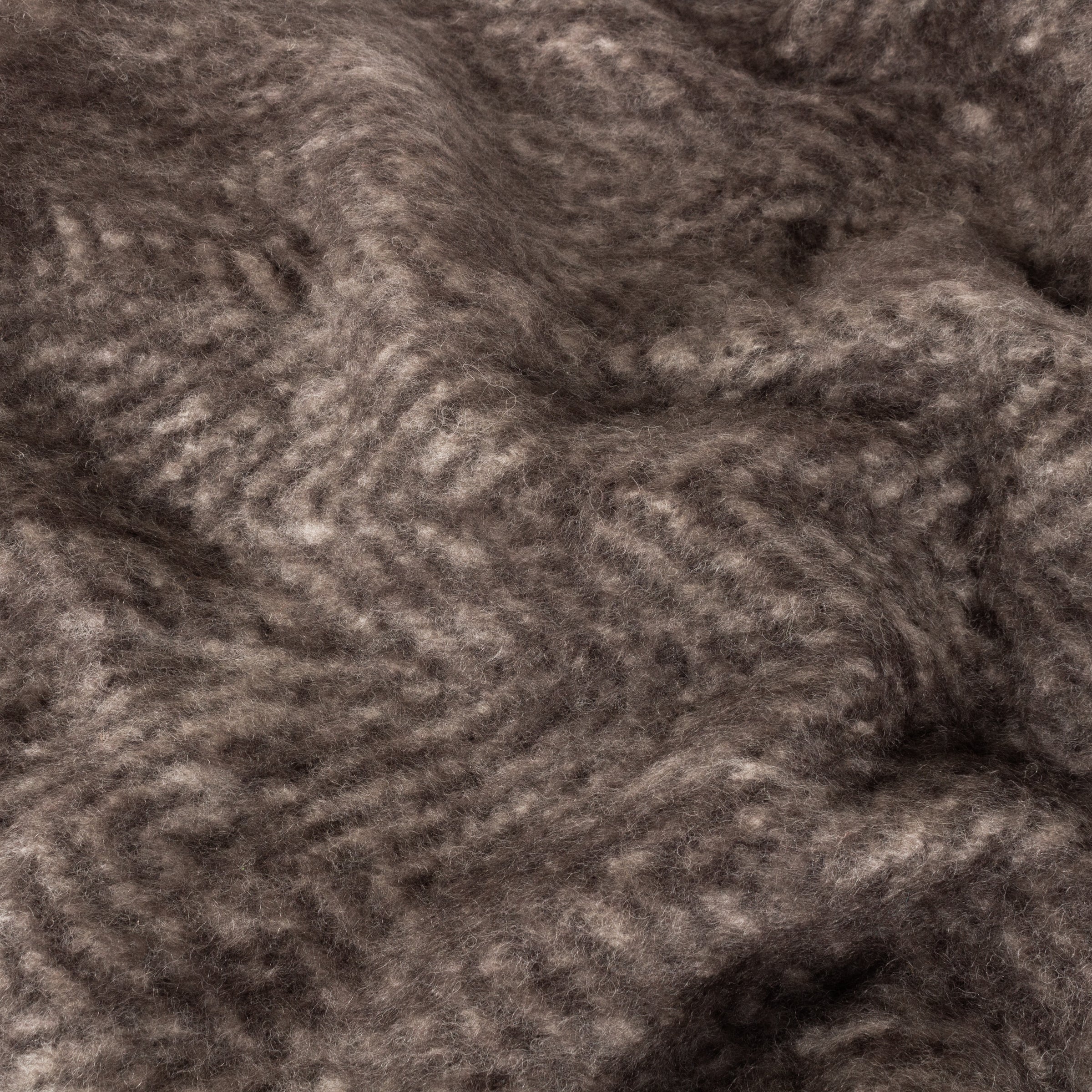 Tawny Ombre Wool Blend Throw