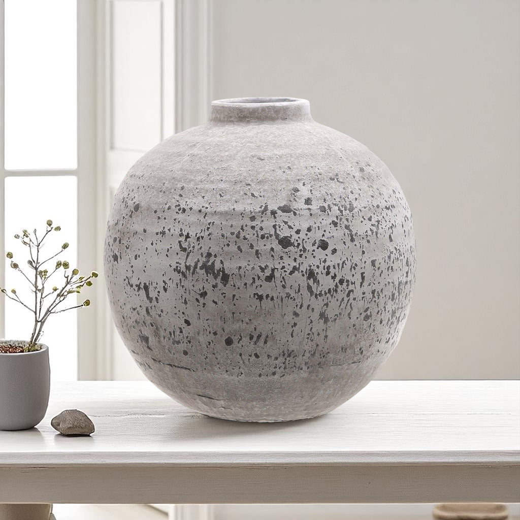 Halden Large Stone Ceramic Vase