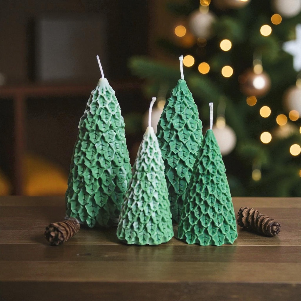 Traditional Christmas Tree Soy Wax Candles