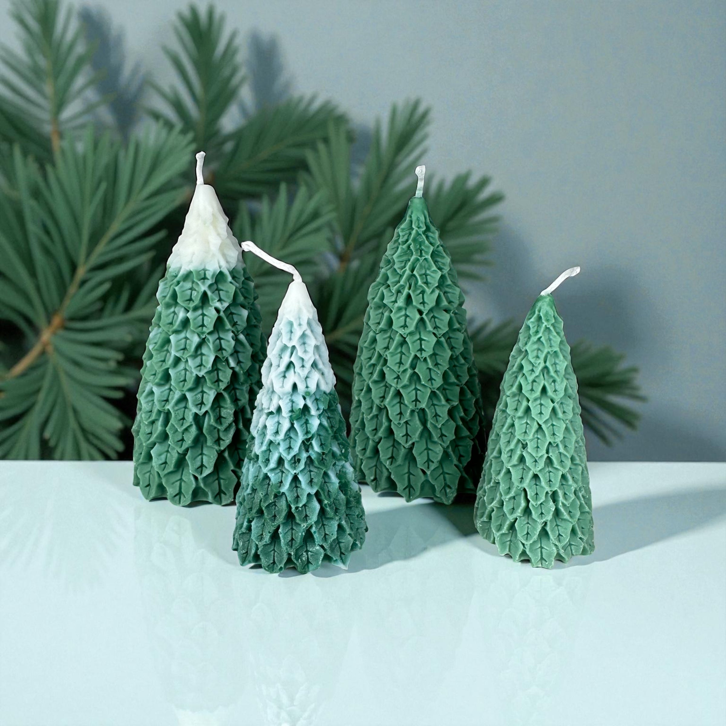 Traditional Christmas Tree Soy Wax Candles
