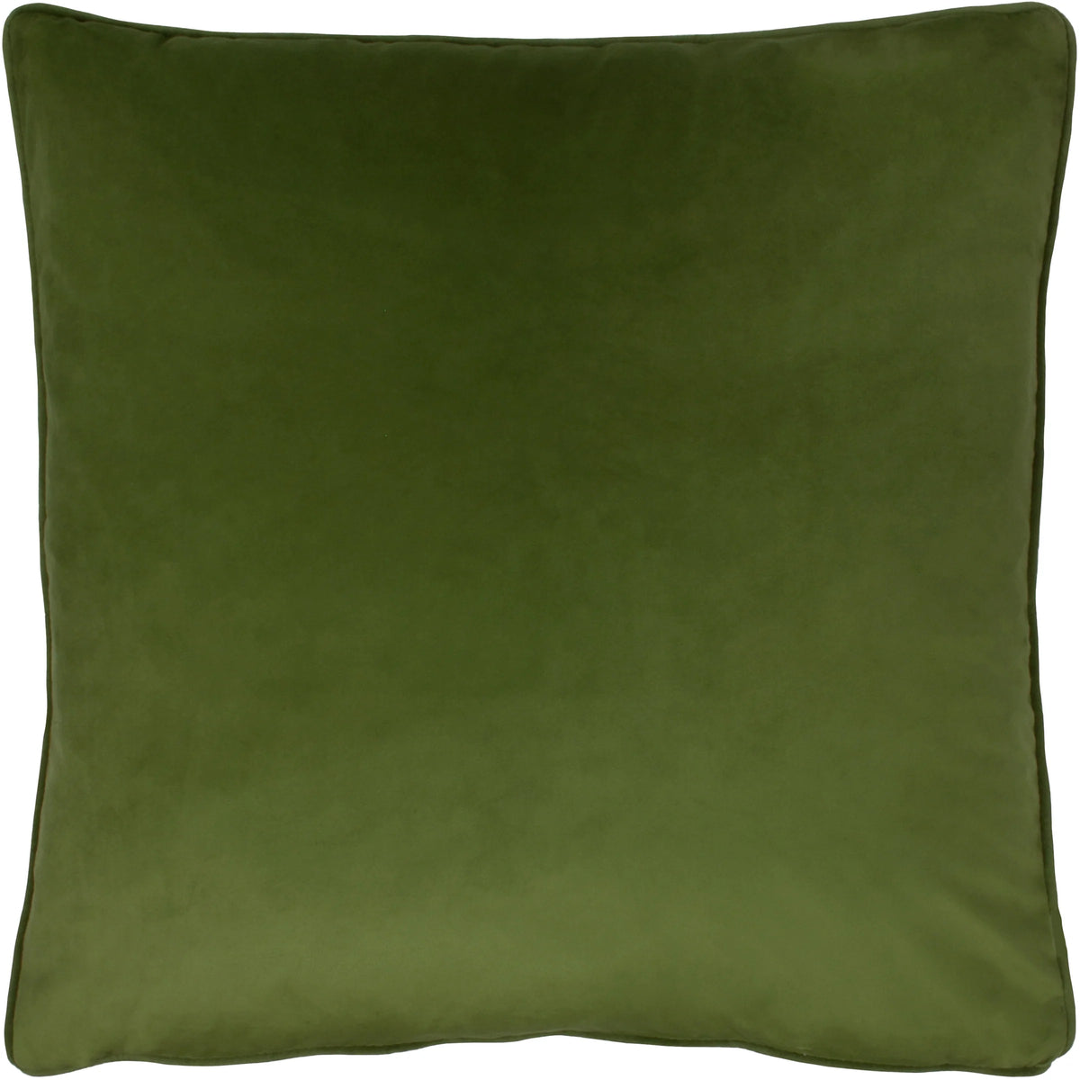Velour Soft Velvet Cushion - Olive