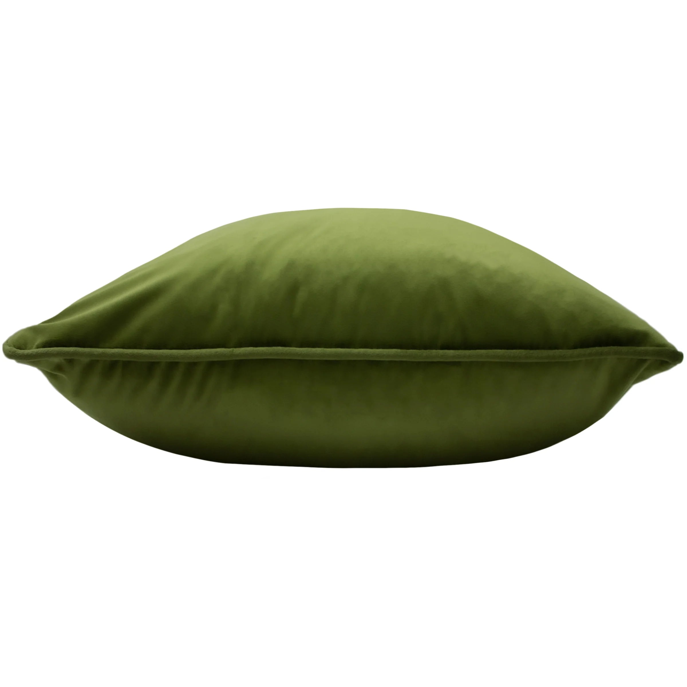 Velour Soft Velvet Cushion - Olive