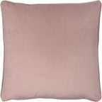 Velour Soft Velvet Cushion - Powder Pink