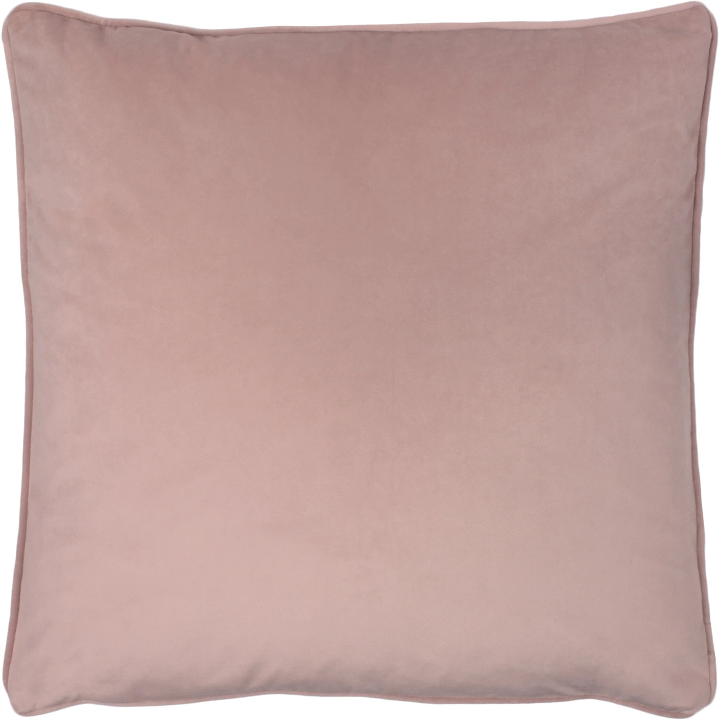Velour Soft Velvet Cushion - Powder Pink