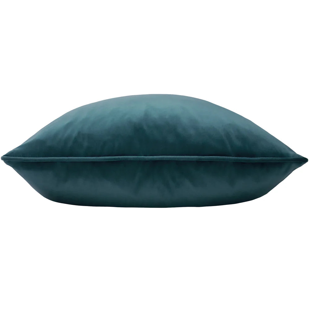 Velour Soft Velvet Cushion - Teal