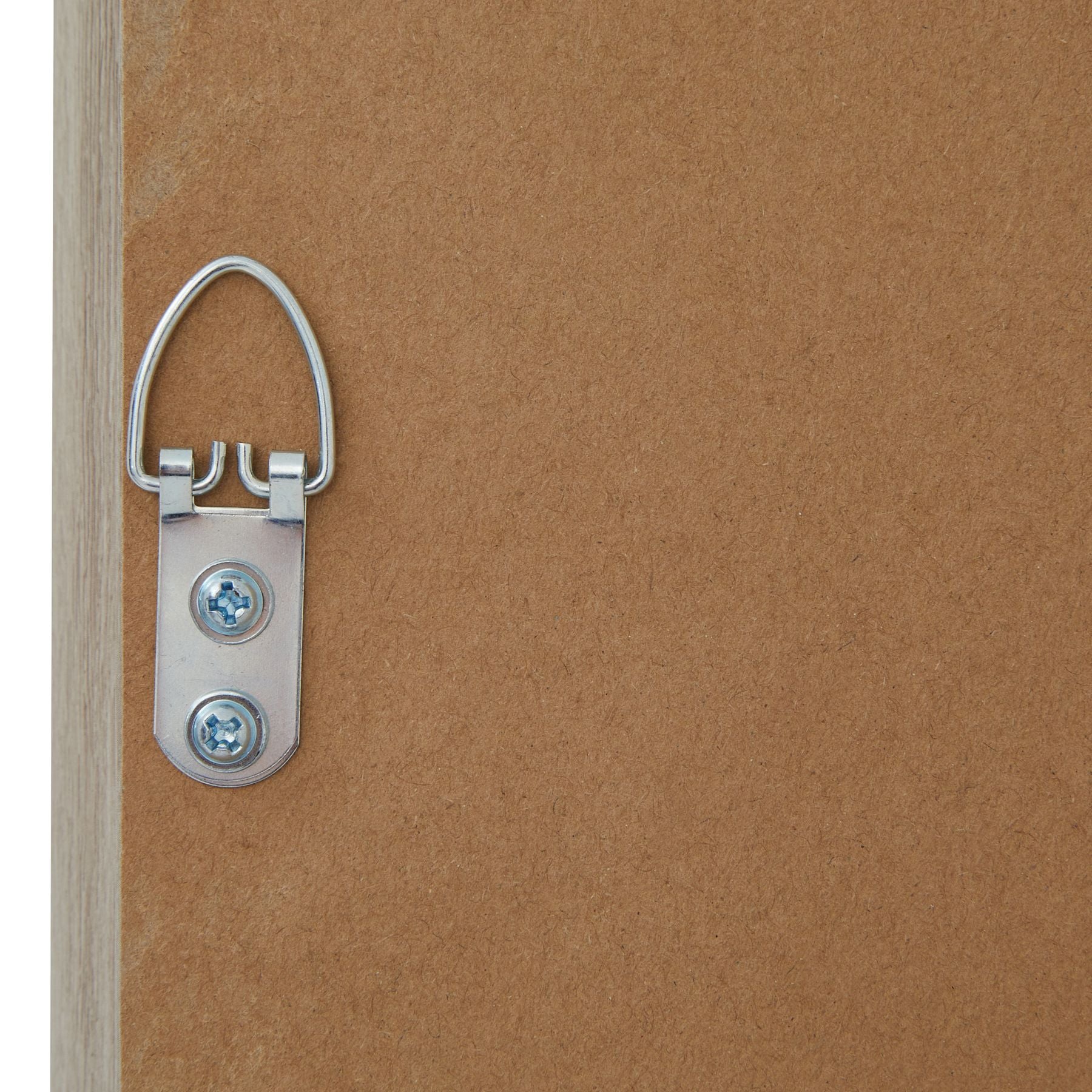 Watercolour Bracken Fern Print in Washed Wood Frame