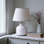 Whitby White Ceramic Table Lamp
