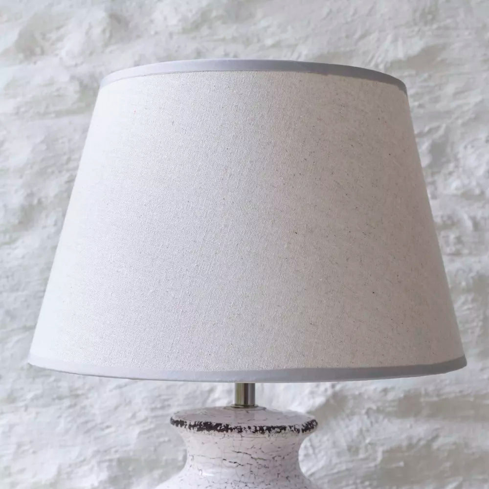 Whitby White Ceramic Table Lamp