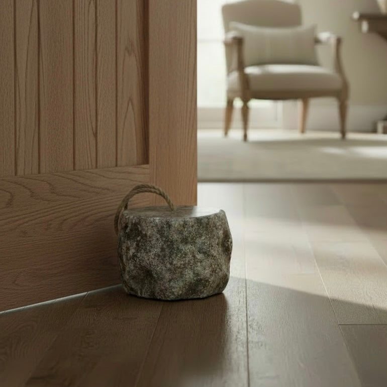 Wide Marble Doorstop