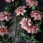 Pink Artificial Dahlia 'Flamingo'